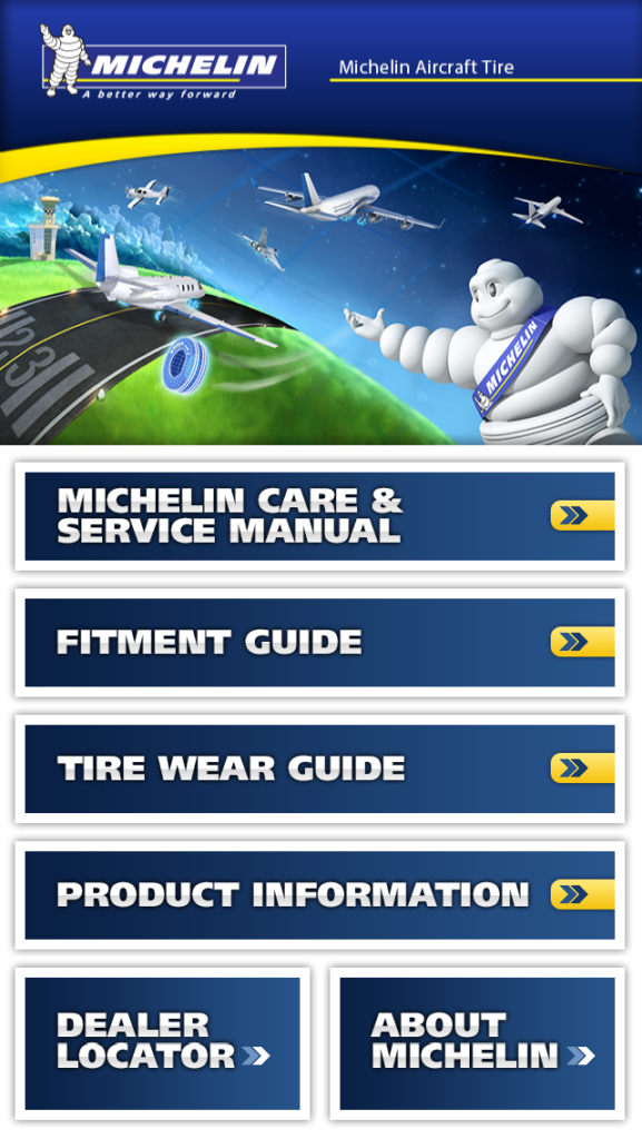 Michelin Aircraft Tire Inspection App